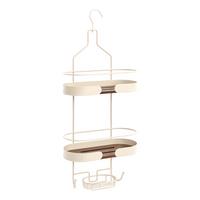 Regal Za Tuš Argileo - bež, Basics, metal (28,3/12,6/63,5cm)
