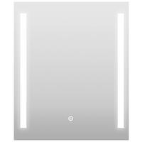Leuchtspiegel Gina inkl. LED-Beleuchtung - MODERN, Glas (51/61cm) - Based