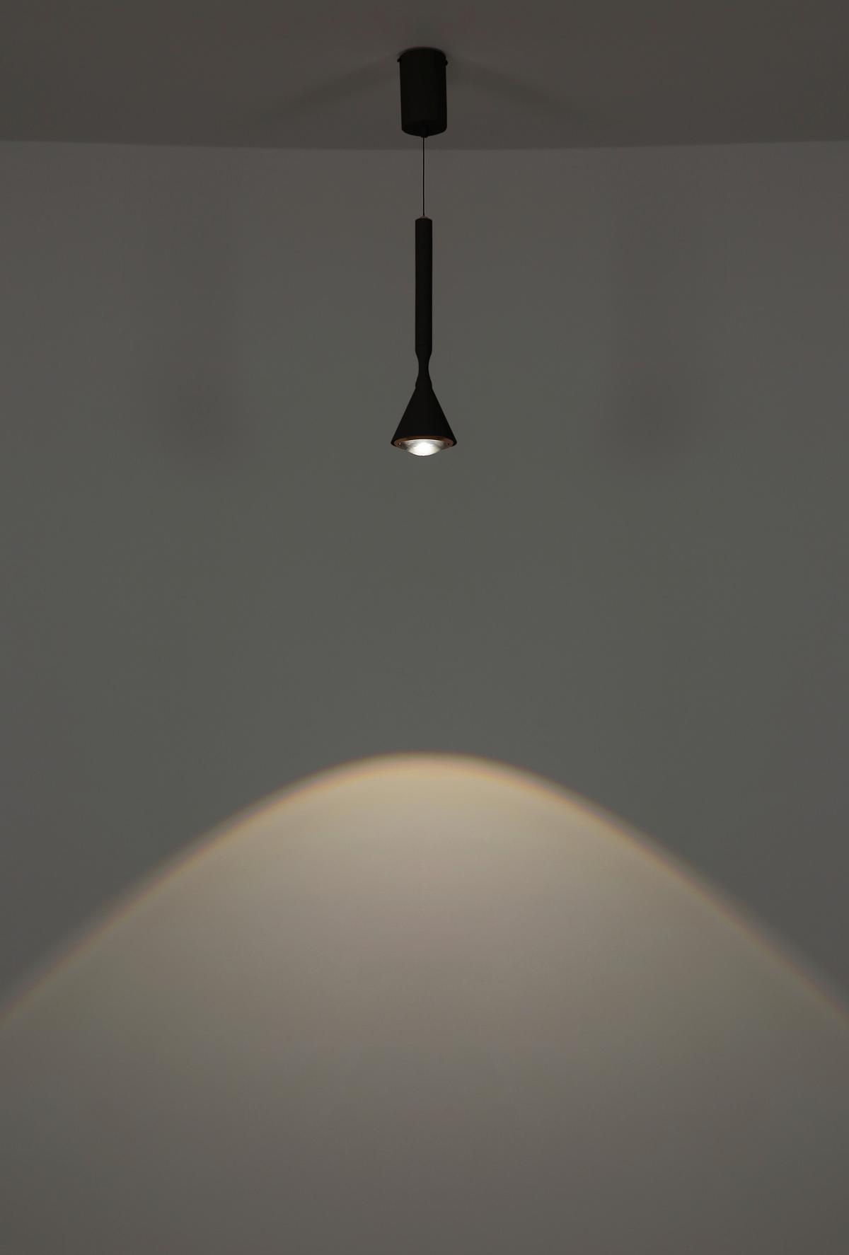 Led-hängeleuchte 16061s Lucinda - Weiss/Schwarz, Design, Kunststoff/Metall (9,9/50-210cm) - Globo