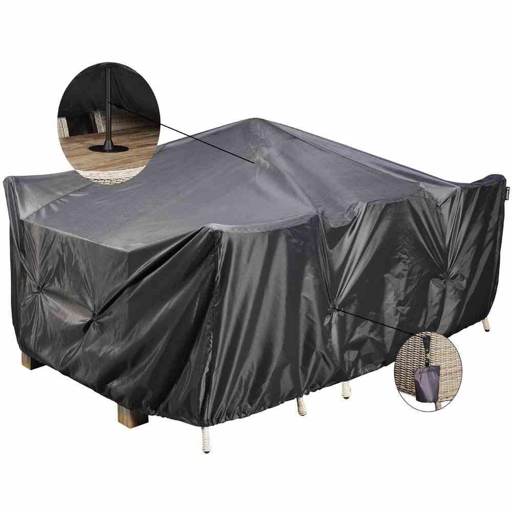 Abstandshalterset für Schutzhülle 10-tlg. - Anthrazit, Basics (10/20/24cm) - Siena Garden