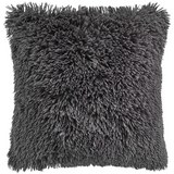 Fellkissen Marle ca.45x45 cm - Dunkelgrau, MODERN, Textil (45/45cm) - Mömax modern living