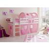 Spielbett Holz Malte ca. 90x200 cm Rosa - Pink/Rosa, Natur, Holz (90/200cm) - MID.YOU