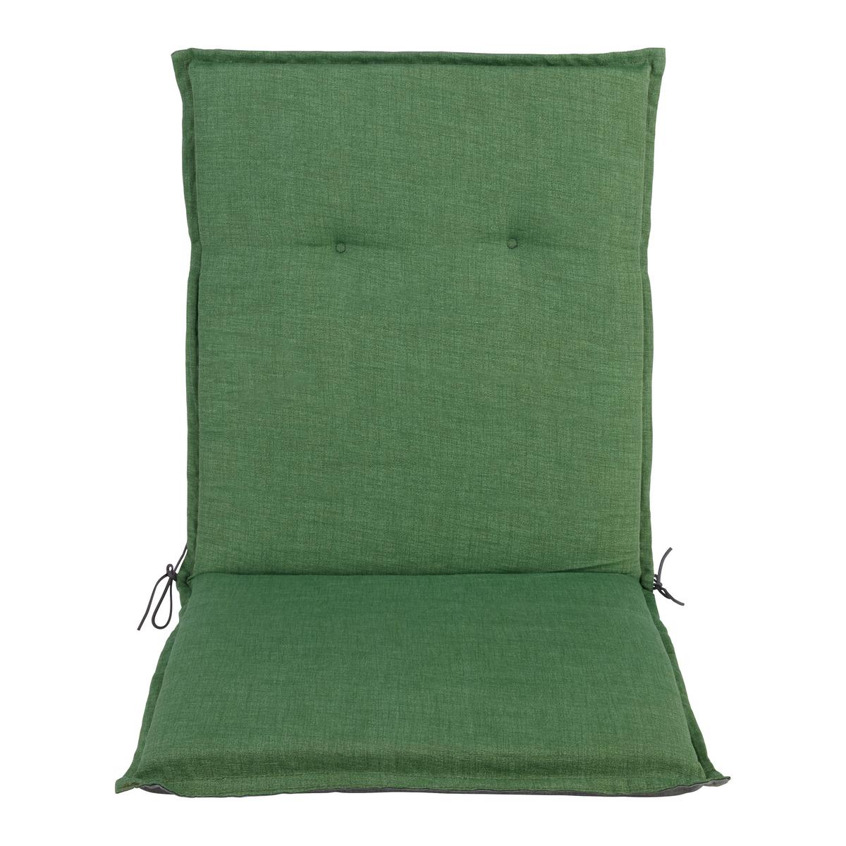 Sesselauflage Genf 1 Waldgrün ca. 100x48x5cm - Waldgrün, Basics, Textil (100/48/5cm) - Mömax