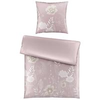 Bettwäsche Nala XL Mauve ca. 155x220cm - Mauve, ROMANTIK / LANDHAUS, Textil (155/220cm) - Modern Living