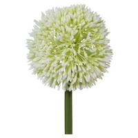 Allium II Weiß/Grün ca. 64cm - Weiß/Grün, Basics, Kunststoff/Metall (64ml)