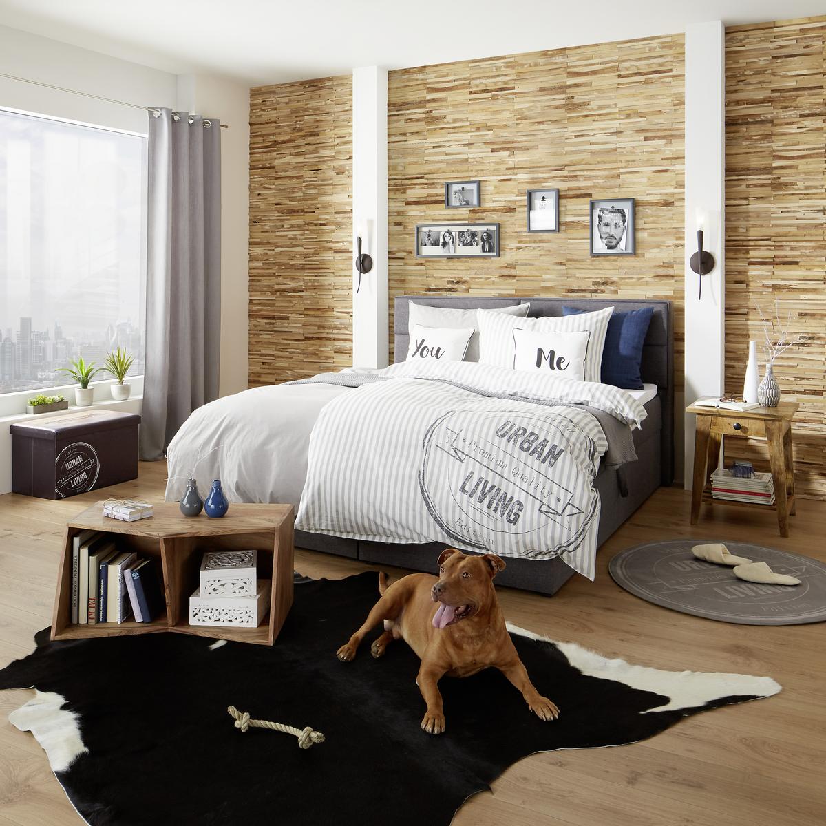 Ramă foto Gitta - negru, Modern, sticlă/material pe bază de lemn (30/40/3,6cm) - Modern Living