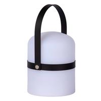 Led-aussenleuchte 06802/01/30 Little Joe - Weiss/Schwarz, Basics, Kunststoff/Metall (10/18.5cm) - Lucide