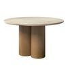 MATBORD KIANO - cremefärgad/naturfärgad, Modern, trämaterial/trä (130/75cm) - Bessagi Home
