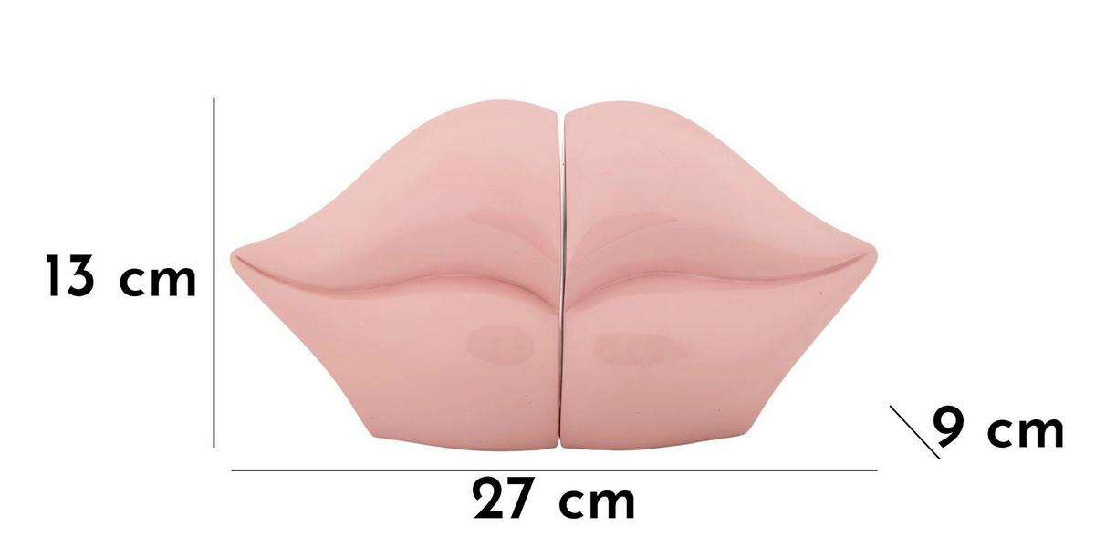 Skulptur Piper Pink - Basics, Kunststoff (27/13/9cm)