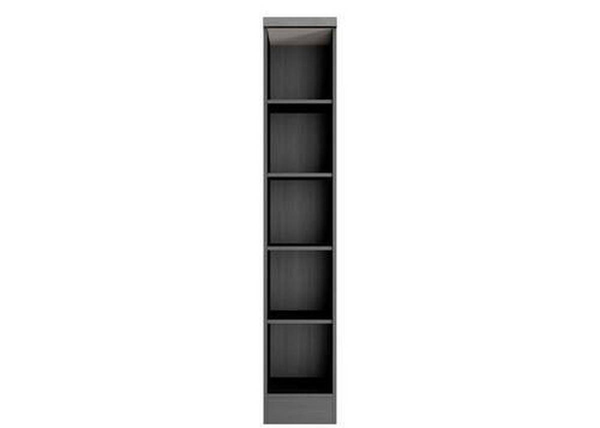 Regal Turin ca. 30x166 cm Graphit - Graphitfarben, Design, Holzwerkstoff (30/166/60cm) - Held