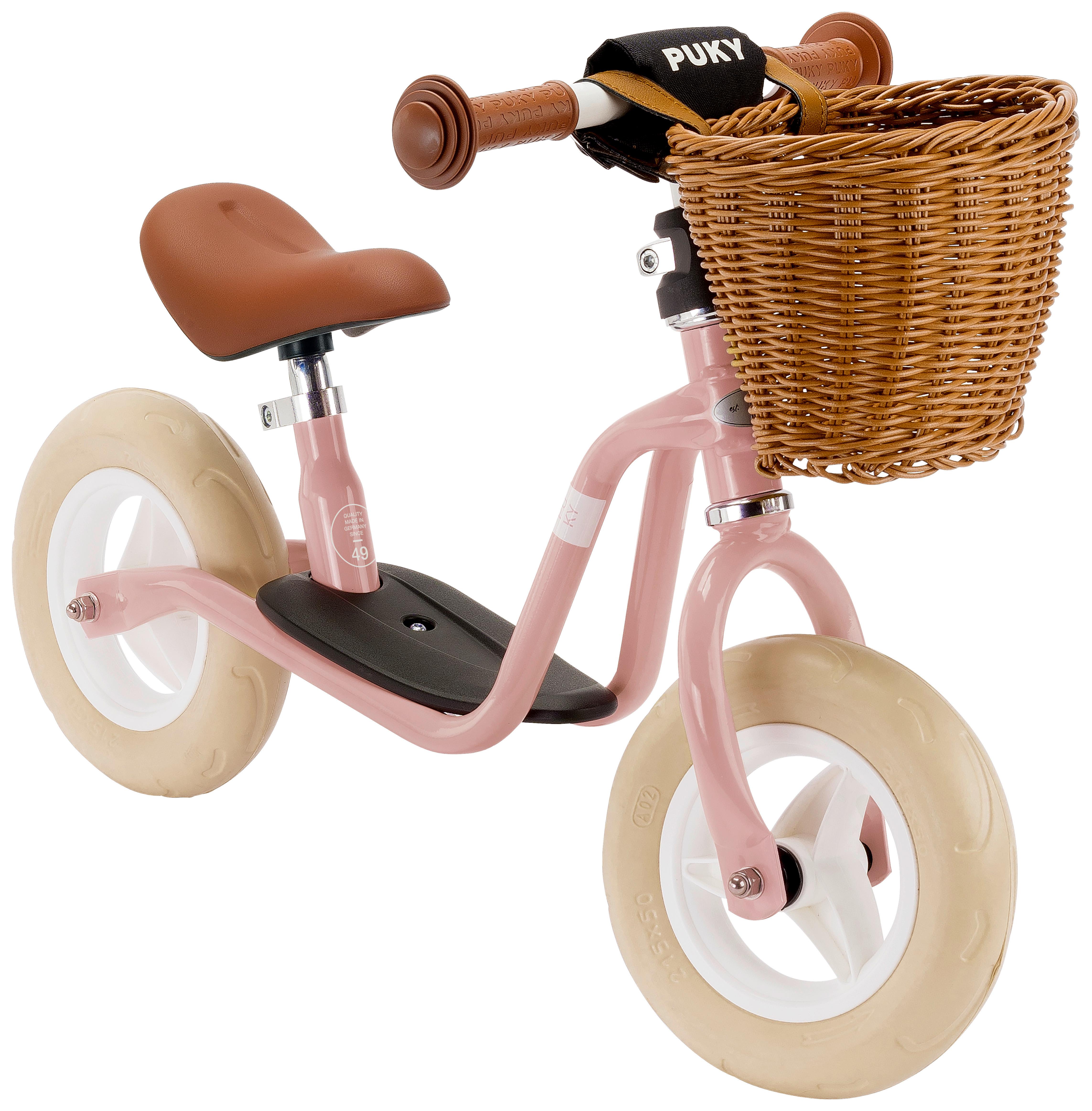 ROWEREK BIEGOWY LR M CLASSIC RETRO-ROSE - jasnoróżowy/koniak, Basics, tworzywo sztuczne/metal (34/34-47/90cm) - PUKY