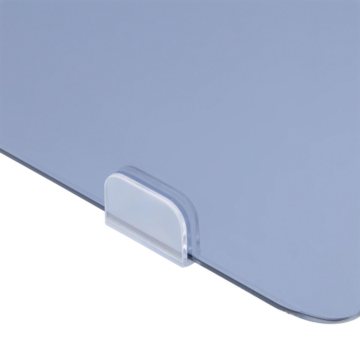 Klubska Miza Wing - siva, Moderno, steklo (70/40/70cm) - Mömax