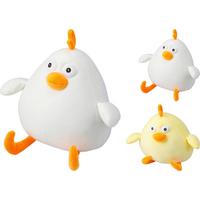 Plüss Figura Chicken - sárga/fehér, textil