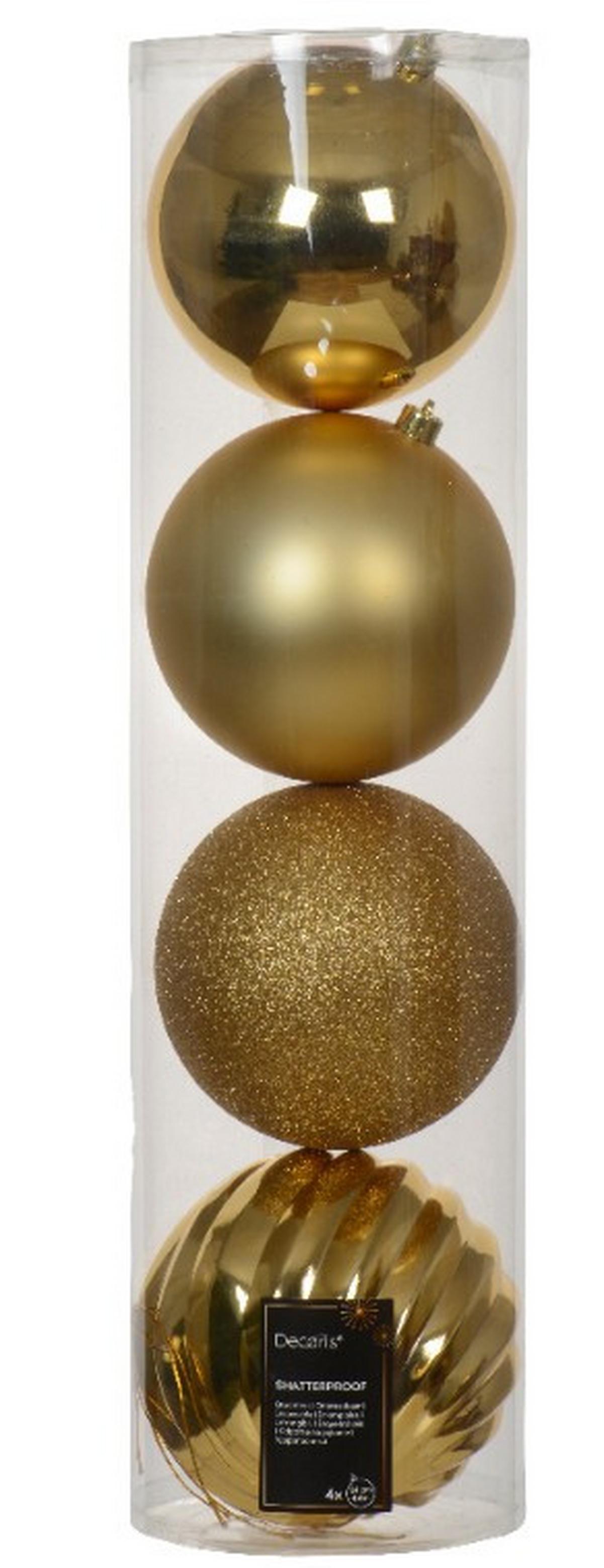 ZESTAW BOMBEK CHOINKOWYCH 021296 - KUGELN - Basics (14,00/14,00/14,00cm)