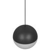 SUSPENSION LED SESTINE - noir/blanc, MODERN, métal/matière synthétique (11/11/150cm) - Mömax