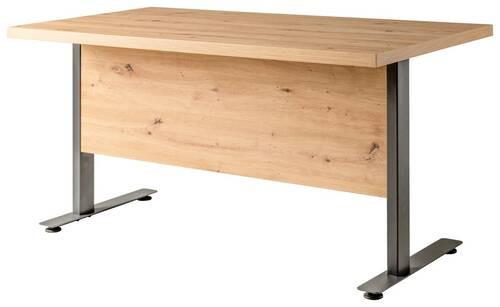 Schreibtischplatte in Eiche Artisan - Eiche Artisan, MODERN, Holzwerkstoff (120/75/80cm) - Mömax