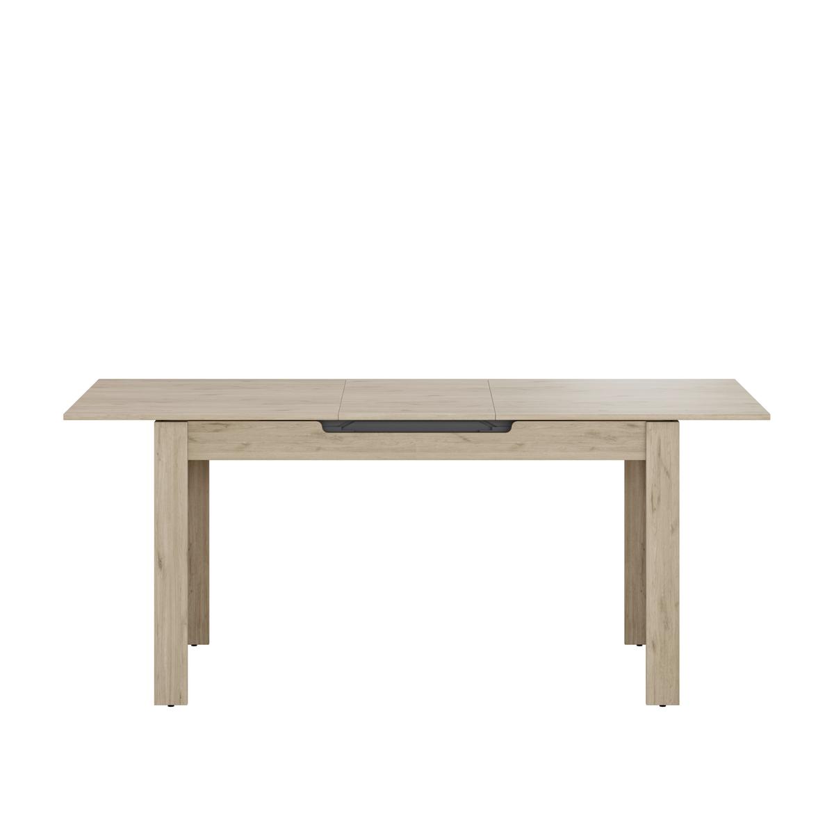 Ausziehtisch Andorra Eiche Artisan - Eiche Artisan, MODERN, Holzwerkstoff (140-180/80/75cm) - Mömax