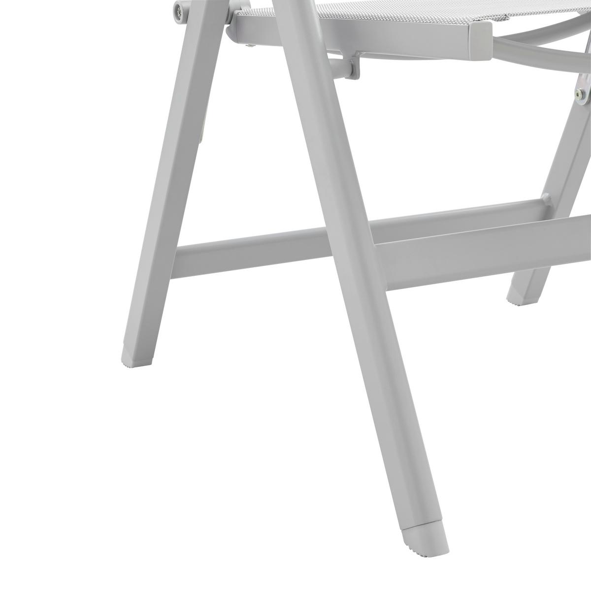 Gartensessel Barcelona 3 Grau - Grau/Teakfarben, Modern, Holz/Kunststoff (65,5/105,8/56,4cm) - Mömax