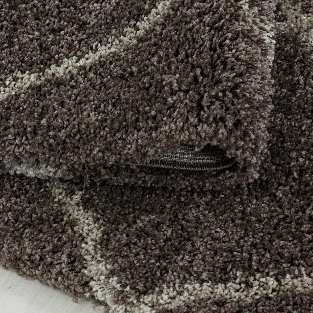 Hochflorteppich Alvor Taupe ca. 280x370cm - Taupe, Basics, Textil (280/370cm)