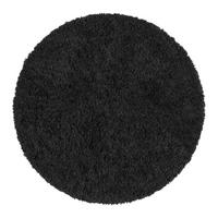 Badematte Chris Schwarz Ø Ca. 80cm - Schwarz, Modern, Kunststoff (80cm) - Premium Living