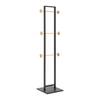 KLÄDSTÄLLNING KAYA -SB- - antracit/naturfärgad, Modern, metall/trämaterial (40/177/40cm) - Mömax