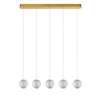 LAMPA ZWIESZANA LED 13499/21/60 CINTRA - przezroczysty, Design, tworzywo sztuczne (84/11/150cm) - Lucide