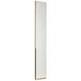 Schrägelement Weiß/Eichefarben - Eichefarben/Alufarben, ROMANTIK / LANDHAUS, Holzwerkstoff/Metall (33/236/58cm) - Premium Living Schrägelement Weiß/Eichefarben - Eichefarben/Alufarben, ROMANTIK / LANDHAUS, Holzwerkstoff/Metall (33/236/58cm) - Premium Living