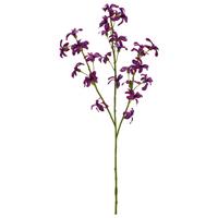 Dekozweig Deutzienzweig I Lila ca. 73cm - Lila/Grün, Basics, Kunststoff/Textil (73cm) - Mömax