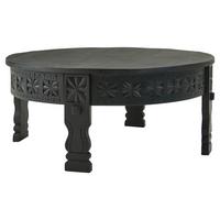 Klubska Miza Wohnling - črna, Moderno, les (80/80/36cm) - MID.YOU