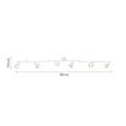 Reflector Nantes - alb/culoare crom, Lifestyle, plastic/metal (150/17,5cm) - Modern Living Reflector Nantes - alb/culoare crom, Lifestyle, plastic/metal (150/17,5cm) - Modern Living