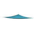 Sonnenblende Tim in Blau - Blau, Textil (300/300/300cm) - MÖMAX modern living