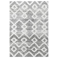 Webteppich Pisa Grau ca. 80x250cm - Grau, KONVENTIONELL, Textil (80/250cm)