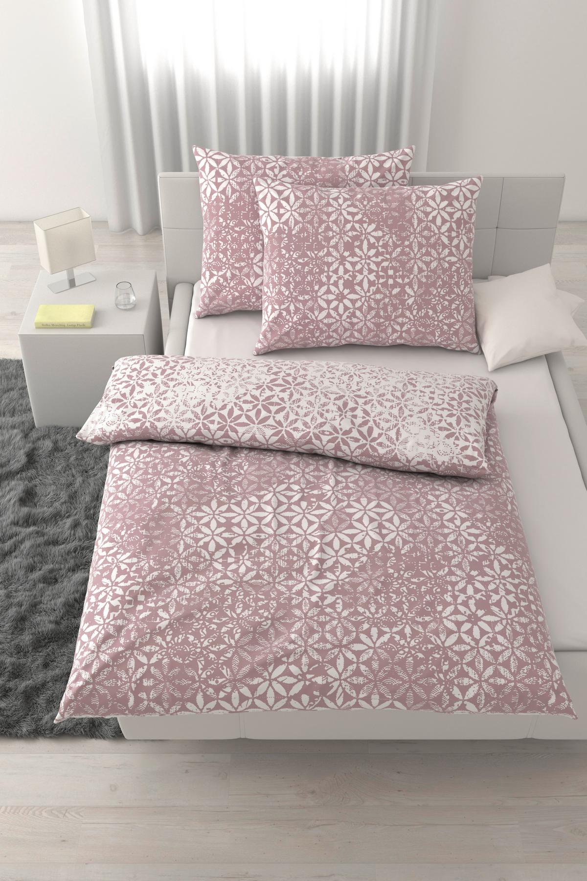 Posteljina Daniela Xxl 200x200/2x60x80cm - ljubičasta, Konvencionalno, tekstil (200/200cm) - Mömax