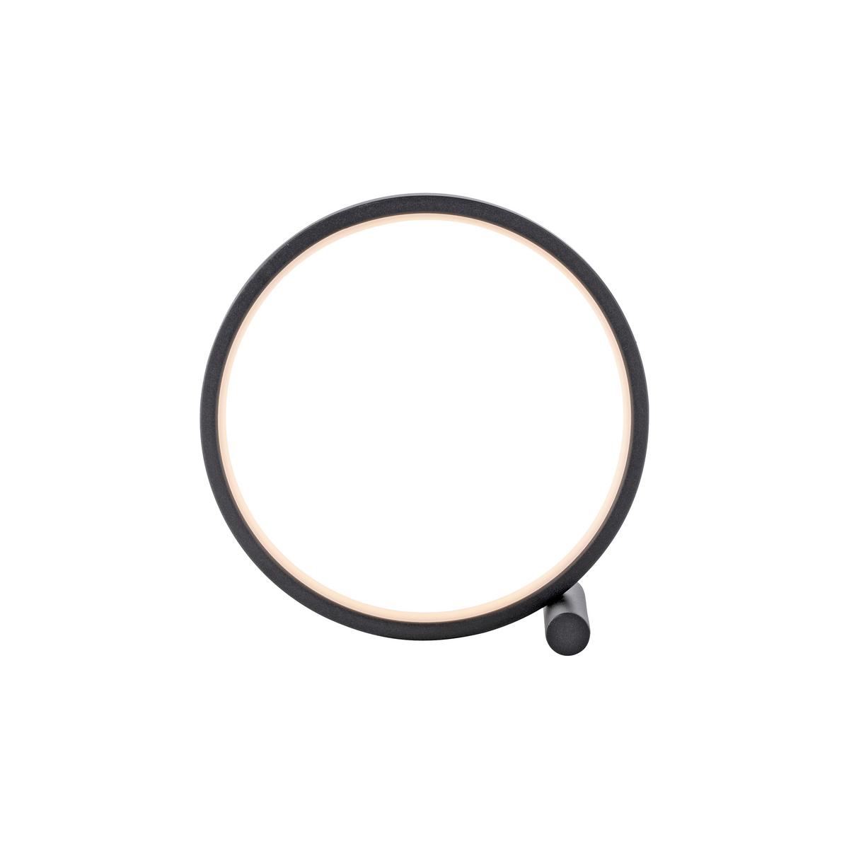 LED-Tischleuchte Mini Ritus Schwarz max. 10,50 Watt - Schwarz, MODERN, Kunststoff/Metall (25,5/10/25,5cm)