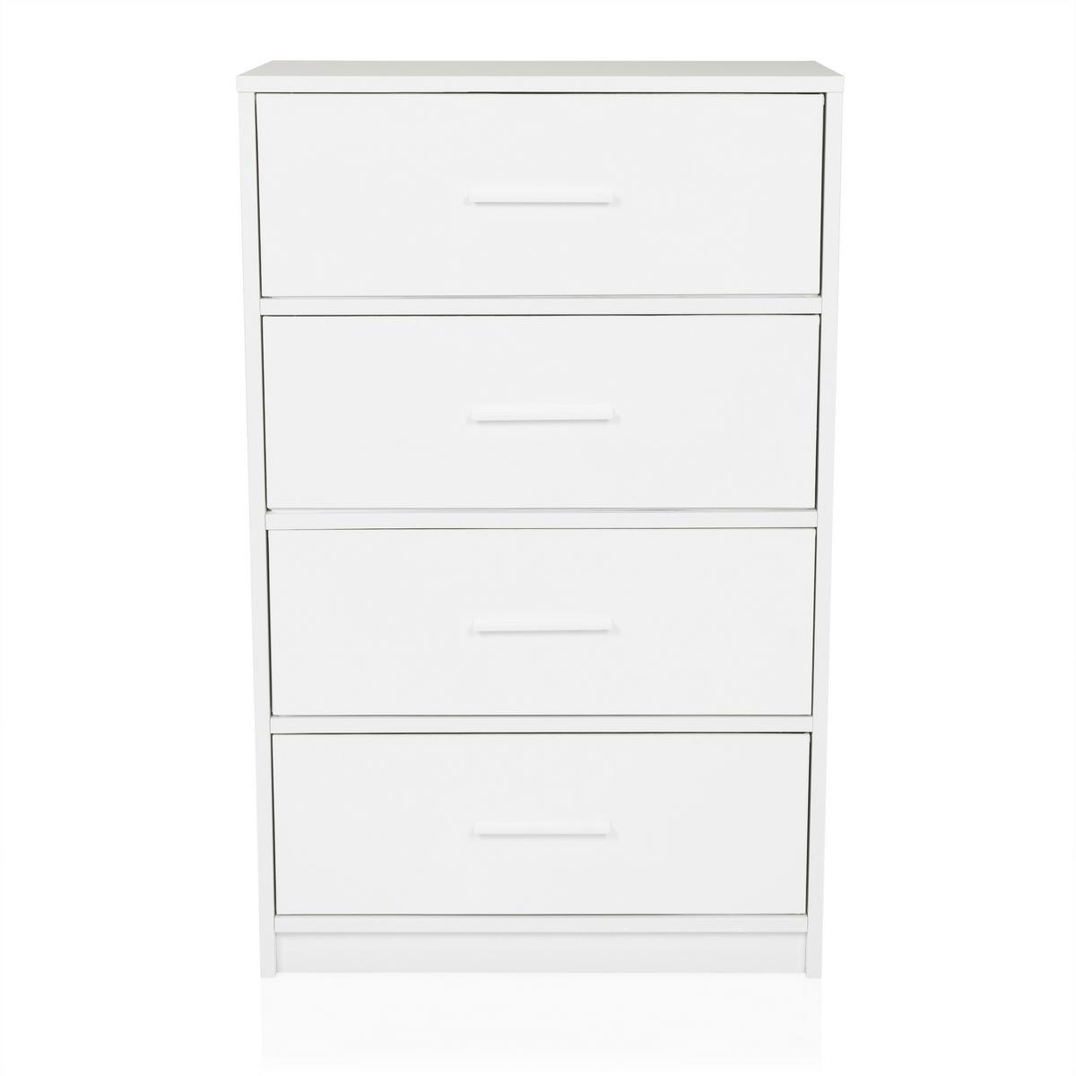 Komoda Estoria, Bela - bela, Konvencionalno, kovina/leseni material (58/91,5/30cm) - MID.YOU