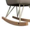 GUNGSTOL FÖR BARN LUNA - beige/bokfärgad, Modern, metall/trä (47/69/60cm) - Bessagi Kids