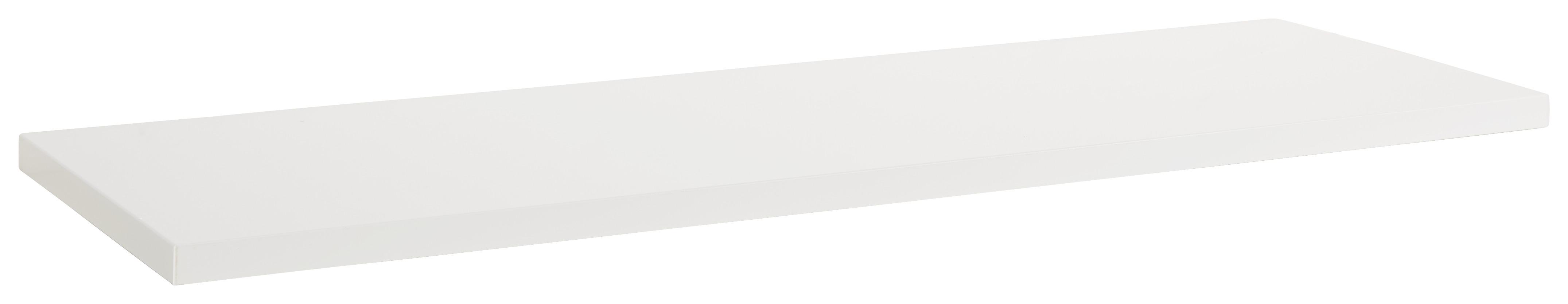 VÄGGHYLLA CHANY -SB- - vit, Modern, trämaterial (80/1,8/25cm) - Mömax