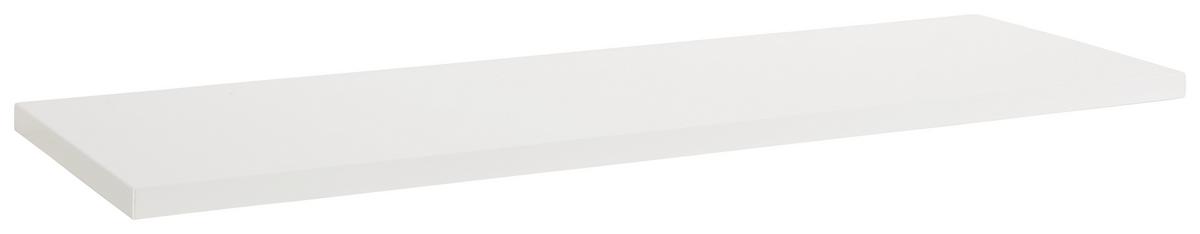 tablette murale in Weiss - Weiss, Modern, Holzwerkstoff (80/2/25cm) - Mömax