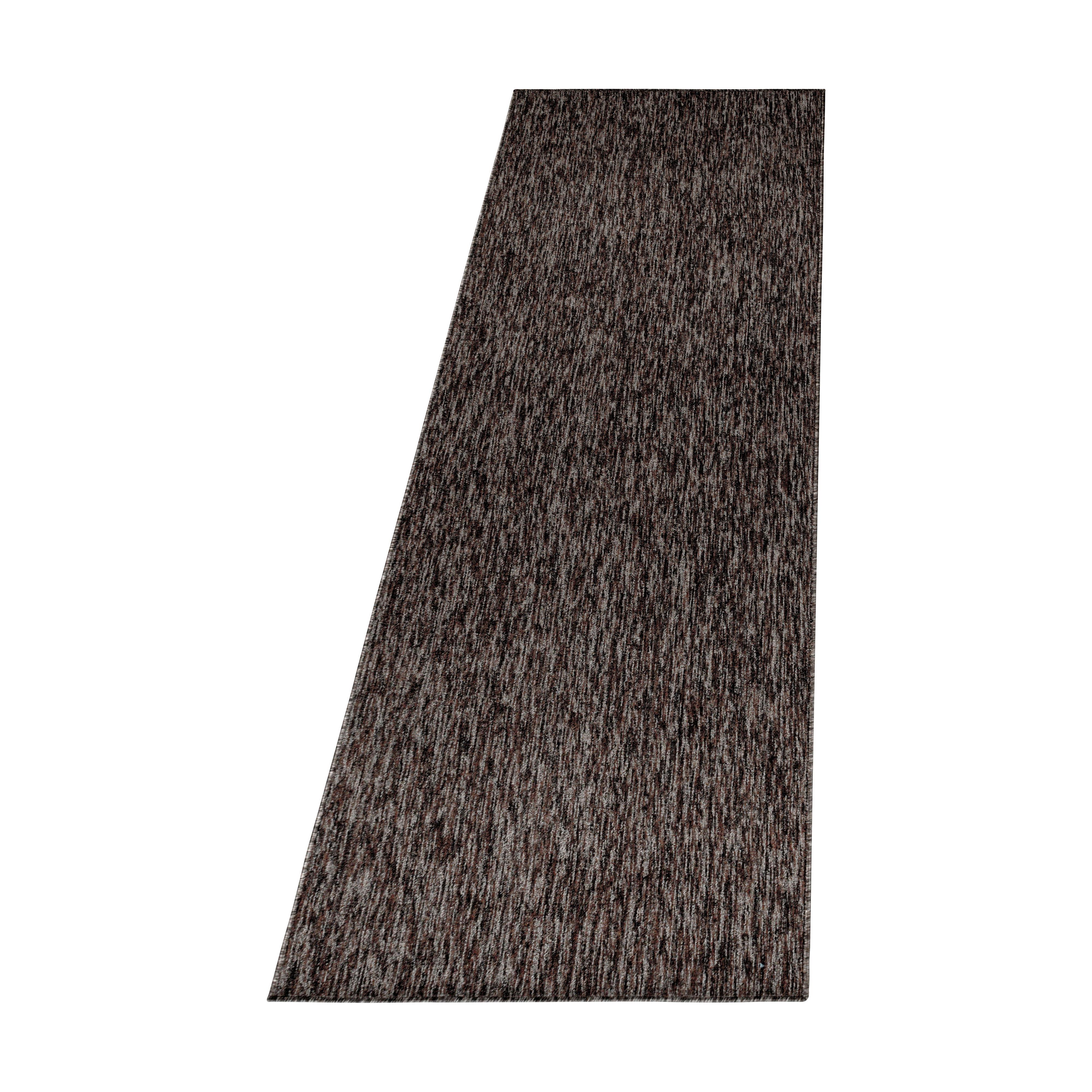 Flachwebeteppich Nizza Braun ca. 80x250cm - Braun, KONVENTIONELL, Textil (80/250cm) - Ayyildiz 