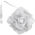 Dekorativna Sponka Rose - roza/bela, Romantika, tekstil (11cm) - Mömax modern living Dekorativna Sponka Rose - roza/bela, Romantika, tekstil (11cm) - Mömax modern living