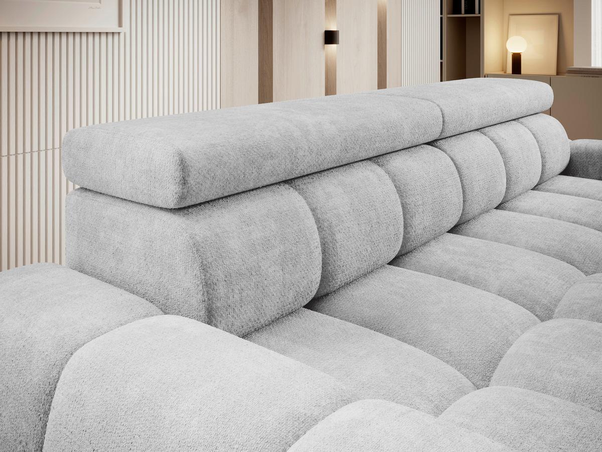 Velika Sofa Bull - crna/sivo-bež, Trend, tekstil/plastika (248/77-97/108cm) - Luca Bessoni