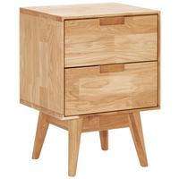 SZAFKA NOCNA FRITZ - kolor dębowy, Natur, drewno (40/55,7/35cm) - Livetastic