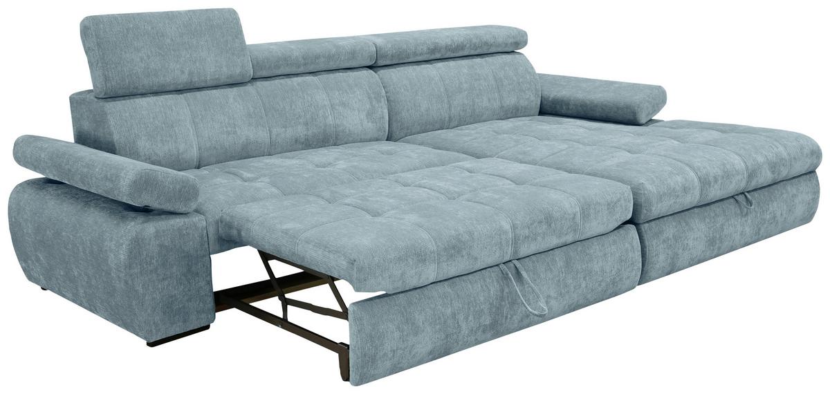 Kutna Garnitura Vegas - boje mente/crna, Design, drvo/tekstil (294/173cm) - Modern Living