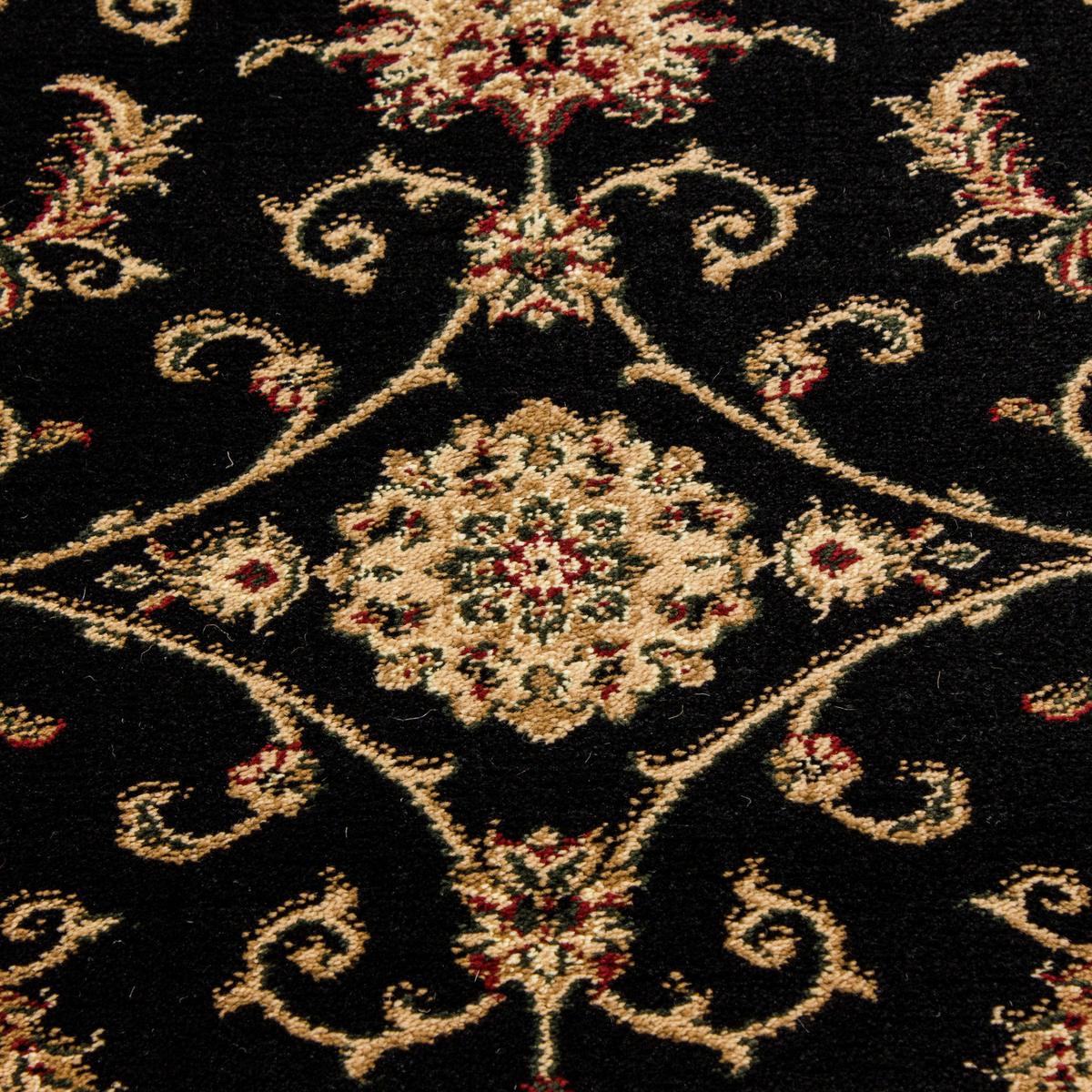 Tkana Preproga Marrakesh, Črna, 120x170cm - črna, Konvencionalno, tekstil (120/170cm)