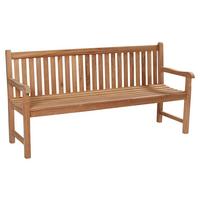 ŁAWKA OGRODOWA SEMERANG - kolor drewna tekowego, Natur, drewno (120/92/55cm) - Ambia Garden