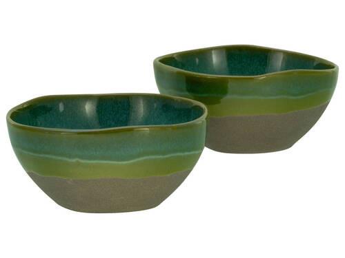 Set Skled Basalt, 2-Delni - olivno zelena , Trend, keramika (18cm) - Creatable