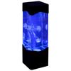 LED-DEKORATIONSLAMPA QUALI - svart/transparent, Modern, plast (7,5/23,3/7,5cm) - Mömax