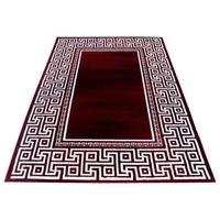 Webteppich Parma Rot ca. 120x170cm - Rot, KONVENTIONELL, Textil (120/170cm)