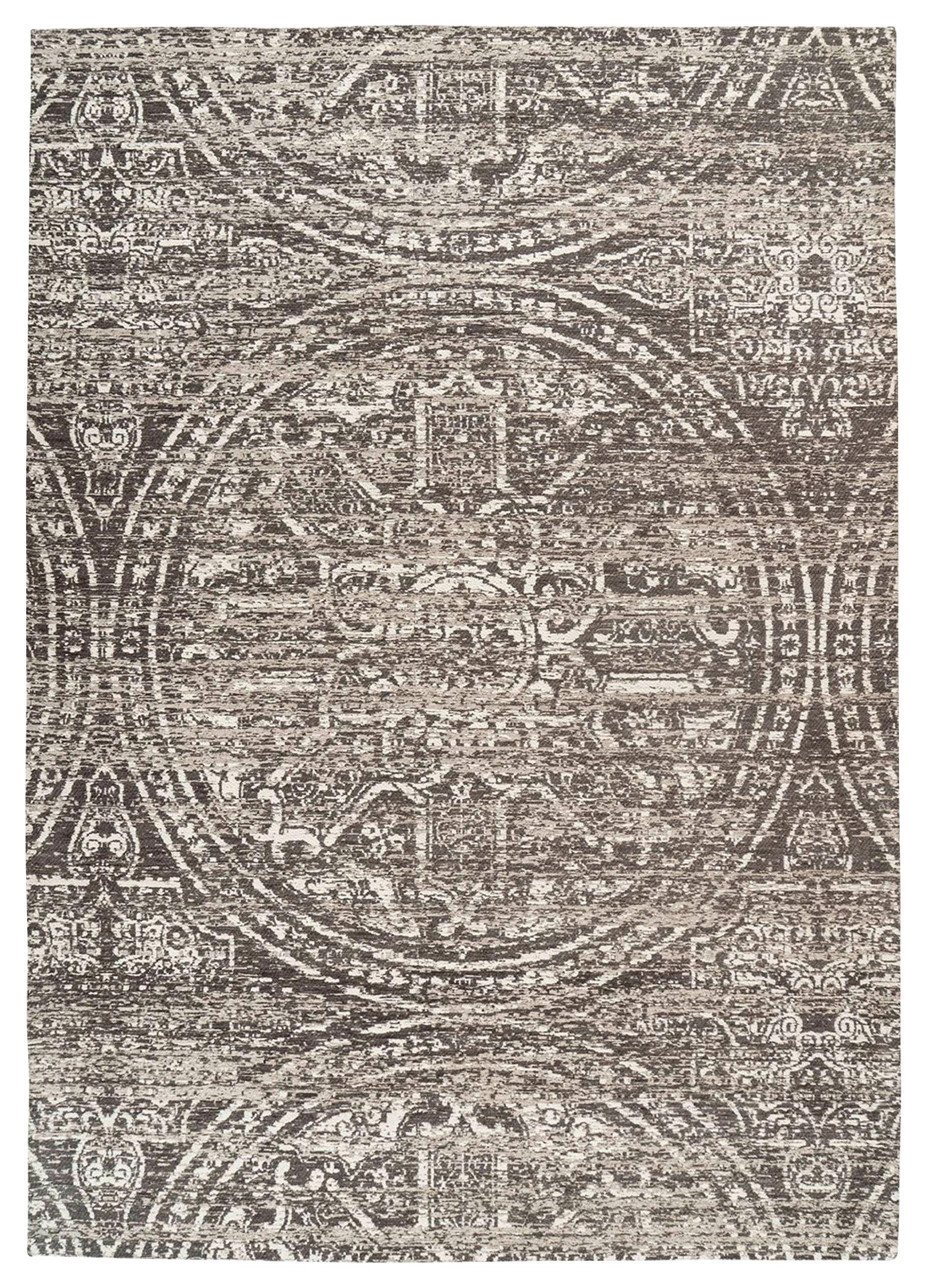 Flachwebeteppich Davio 400 - Grau, Konventionell, Textil (120/170cm) - Kayoom