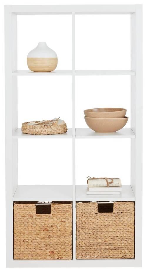 Polica Style - bijela, Moderno, drvni materijal (77/147/38cm) - Modern Living